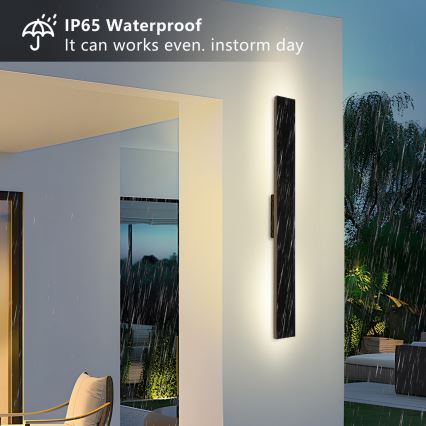 Brilagi - LED Stmívatelné solární nástěnné svítidlo SUN LED/5,5W/230V 100 cm 6000 mAh IP44