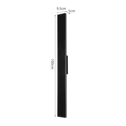 Brilagi - LED Stmívatelné solární nástěnné svítidlo SUN LED/5,5W/3,7V 100 cm 6000 mAh IP44