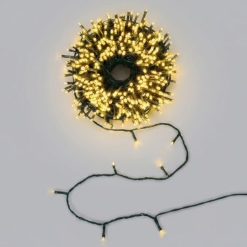 BRILAGI - LED Solární vánoční řetěz 100xLED/8 funkcí 12m 800 mAh IP65 teplá bílá