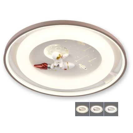 BRILAGI - LED Stmívatelné dětské stropní svítidlo ASTRO LED/75W/230V 3000-6000K pr. 50 cm + dálkové ovládání