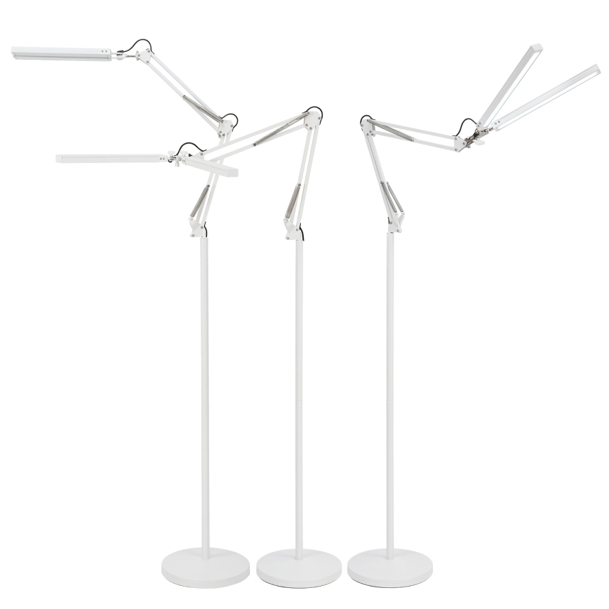 Brilagi - LED Stmívatelná flexibilní stojací lampa VARIO LED/14W/230V 3000-6000K 157 cm bílá