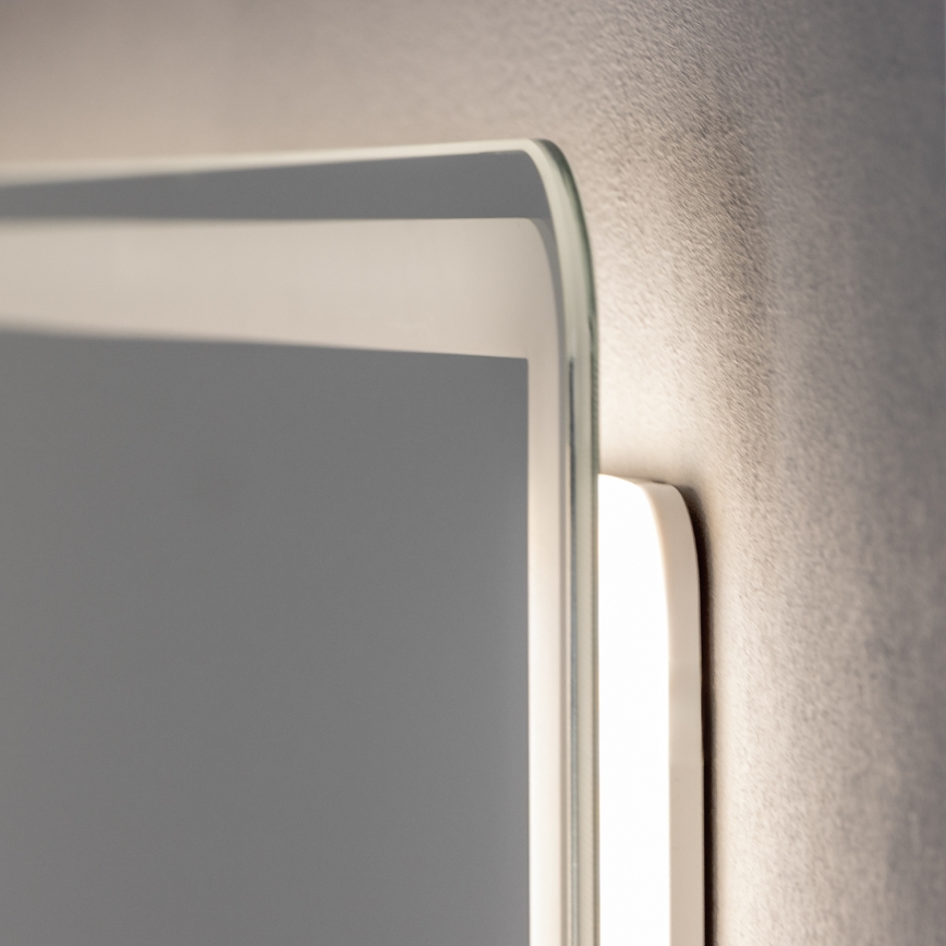 Brilagi - LED Koupelnové vyhřívané zrcadlo BELLA LED/19W/230V 60x90 cm IP44 CRI 90 stmívatelné + CCT