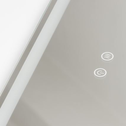 Brilagi - LED Koupelnové vyhřívané zrcadlo BELLA LED/19W/230V 60x90 cm IP44 CRI 90 stmívatelné + CCT