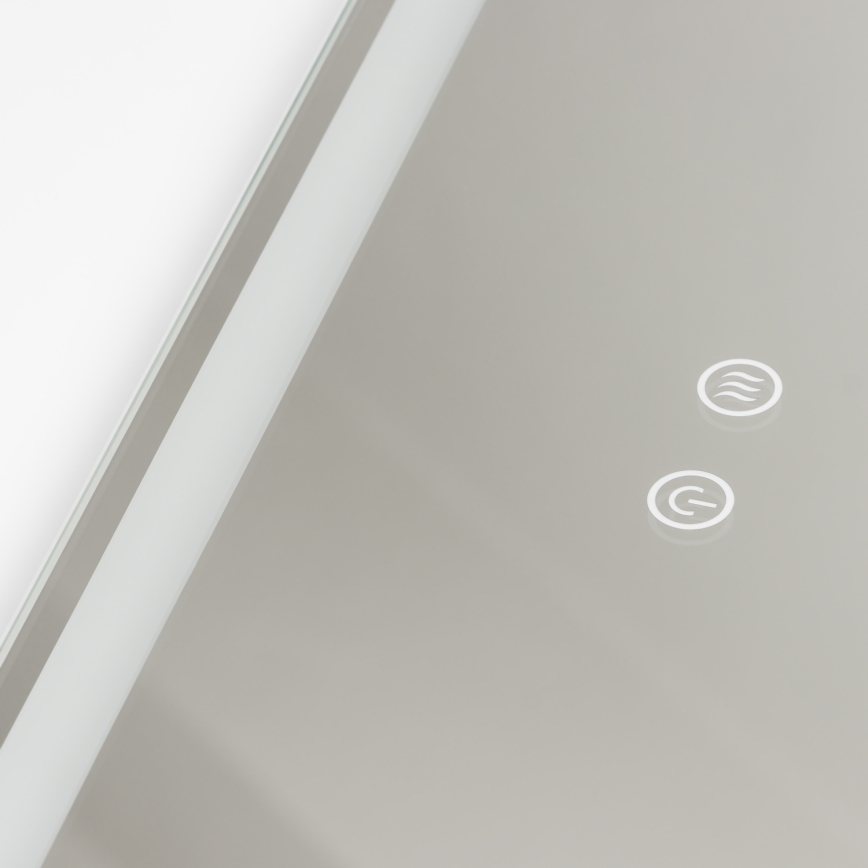 Brilagi - LED Koupelnové vyhřívané zrcadlo BELLA LED/19W/230V 60x90 cm IP44 CRI 90 stmívatelné + CCT