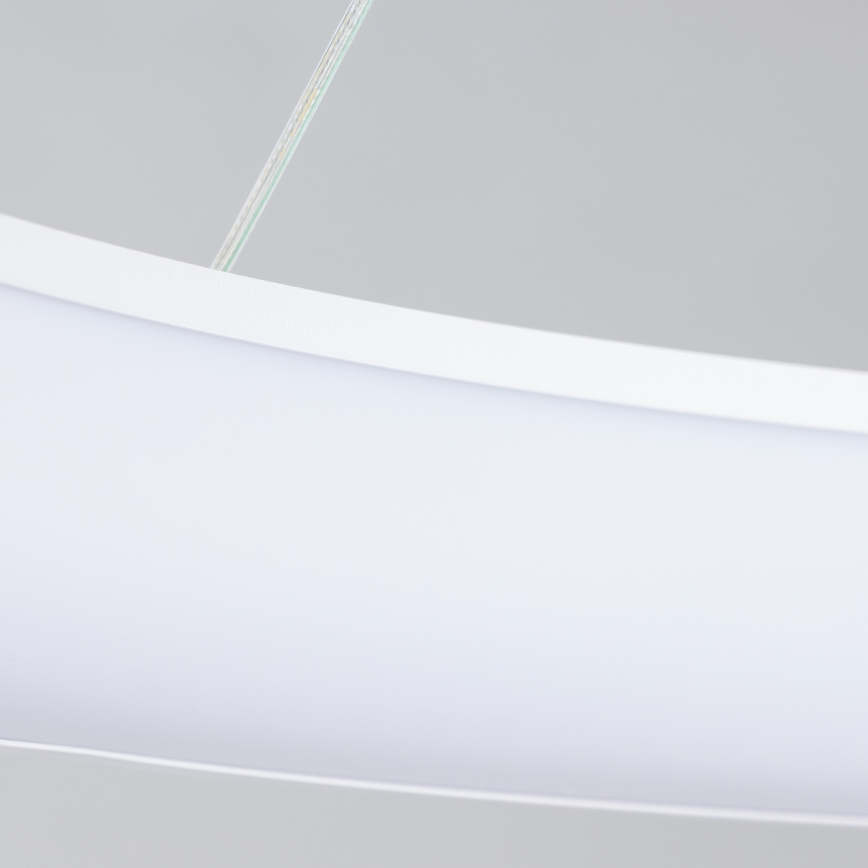 Brilagi - LED Stmívatelný lustr na lanku FALCON II LED/108W/230V 3000-6500K pr. 80 cm bílá + dálkové ovládání