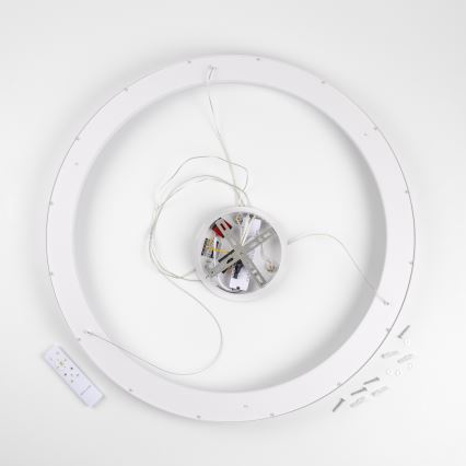 Brilagi - LED Stmívatelný lustr na lanku FALCON II LED/108W/230V 3000-6500K pr. 80 cm bílá + dálkové ovládání