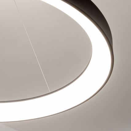 Brilagi - LED Stmívatelný lustr na lanku FALCON II LED/108W/230V 3000-6500K pr. 80 cm černá + dálkové ovládání