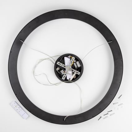 Brilagi - LED Stmívatelný lustr na lanku FALCON II LED/108W/230V 3000-6500K pr. 80 cm černá + dálkové ovládání