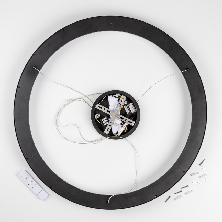 Brilagi - LED Stmívatelný lustr na lanku FALCON II LED/108W/230V 3000-6500K pr. 80 cm černá + dálkové ovládání