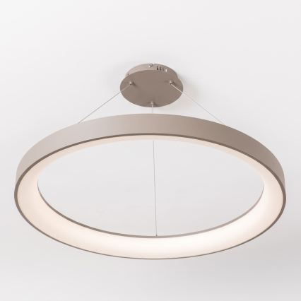BRILAGI - LED Stmívatelný lustr na lanku FALCON II LED/108W/230V 3000-6500K pr. 80 cm béžová + dálkové ovládání