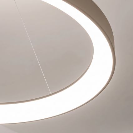 BRILAGI - LED Stmívatelný lustr na lanku FALCON II LED/108W/230V 3000-6500K pr. 80 cm béžová + dálkové ovládání