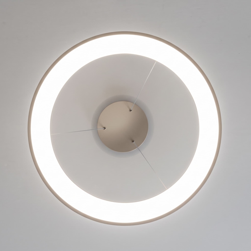 BRILAGI - LED Stmívatelný lustr na lanku FALCON II LED/99W/230V 3000-6500K pr. 60 cm béžová + dálkové ovládání