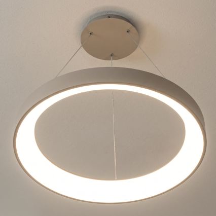 BRILAGI - LED Stmívatelný lustr na lanku FALCON II LED/99W/230V 3000-6500K pr. 60 cm béžová + dálkové ovládání