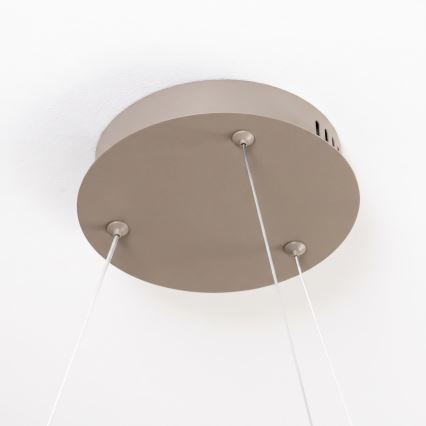 BRILAGI - LED Stmívatelný lustr na lanku FALCON SLIM LED/42W/230V 3000-6500K pr. 50 cm béžová + dálkové ovládání