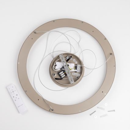 BRILAGI - LED Stmívatelný lustr na lanku FALCON SLIM LED/42W/230V 3000-6500K pr. 50 cm béžová + dálkové ovládání