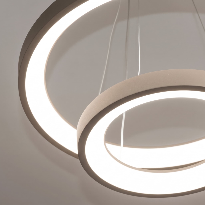 BRILAGI - LED Stmívatelný lustr na lanku FALCON SLIM LED/68W/230V 3000-6500K pr. 50 cm béžová + dálkové ovládání