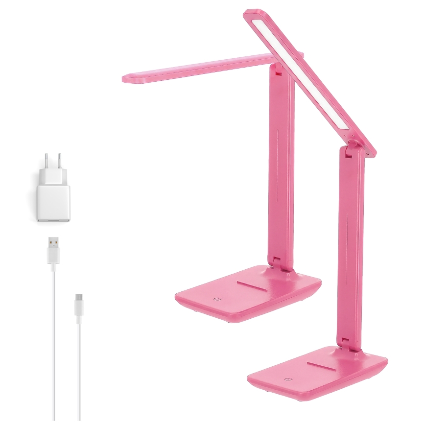 Brilagi - LED Stmívatelná stolní lampa MODO LED/7W/230V 3000/4000/6500K růžová