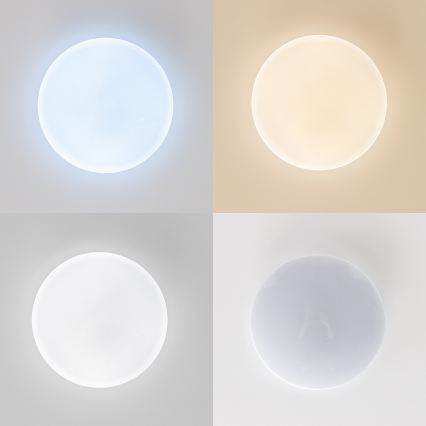 Brilagi - LED Stmívatelné stropní svítidlo SMART STARS LED/36W/230V pr. 48 cm 3000-6000K Wi-Fi Tuya Beacon + dálkové ovládání