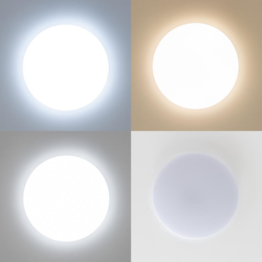 Brilagi - LED Stmívatelné stropní svítidlo SMART LED/24W/230V pr. 38 cm 3000-6000K Wi-Fi Tuya Beacon + dálkové ovládání