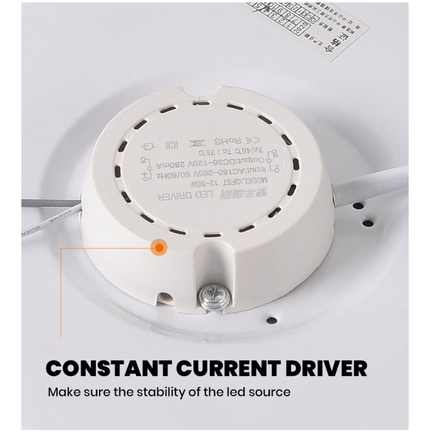 Brilagi - LED Stmívatelné stropní svítidlo SMART LED/24W/230V pr. 38 cm 3000-6000K Wi-Fi Tuya Beacon + dálkové ovládání