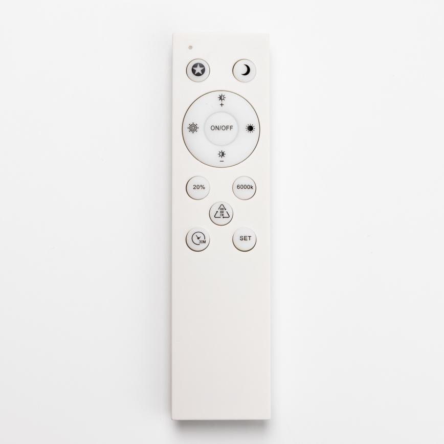 Brilagi - LED Stmívatelné stropní svítidlo SMART LED/36W/230V 53x53 cm 3000-6000K Wi-Fi Tuya Beacon + dálkové ovládání