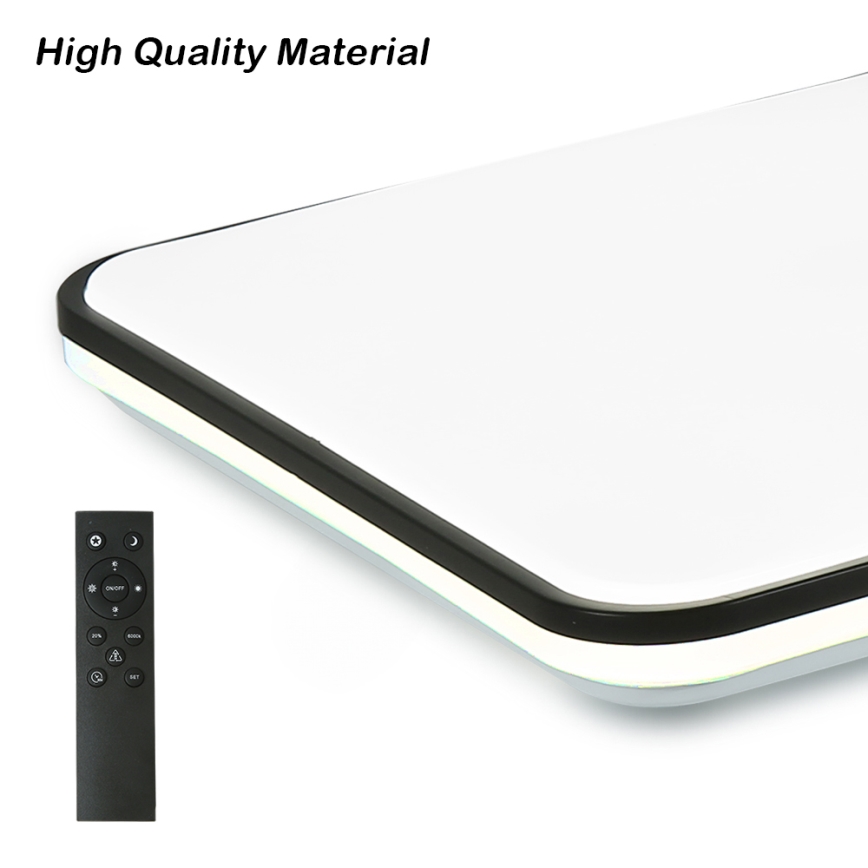 Brilagi - LED Stmívatelné stropní svítidlo SMART LED/36W/230V 53x53 cm 3000-6000K Wi-Fi Tuya Beacon + dálkové ovládání