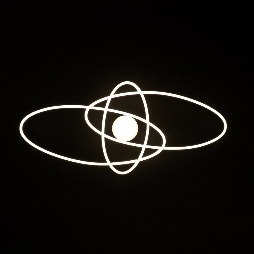 BRILAGI - LED Stmívatelné stropní svítidlo APOLLO LED/58W/230V 3000-6500K 43,2x101,2 cm matný chrom + dálkové ovládání