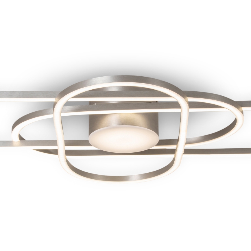 BRILAGI - LED Stmívatelné stropní svítidlo APOLLO LED/58W/230V 3000-6500K 43,2x101,2 cm matný chrom + dálkové ovládání
