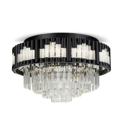 BRILAGI - LED Stmívatelné stropní svítidlo CROWN LED/41W/230V 3000-6000K pr. 48 cm černá + dálkové ovládání