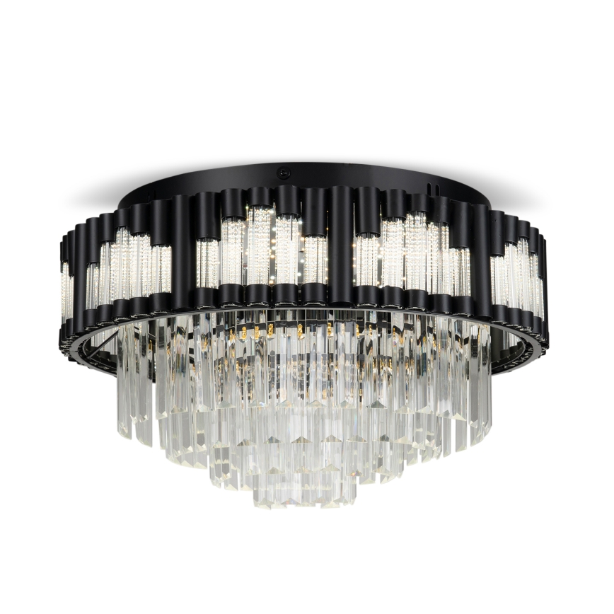 BRILAGI - LED Stmívatelné stropní svítidlo CROWN LED/41W/230V 3000-6000K pr. 48 cm černá + dálkové ovládání