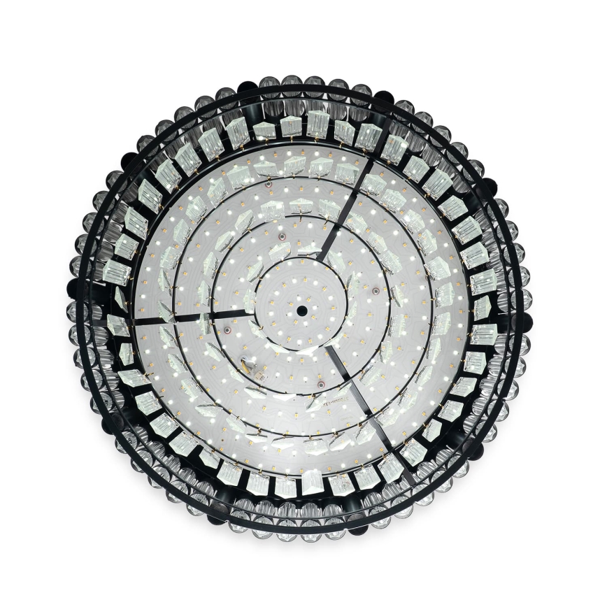 BRILAGI - LED Stmívatelné stropní svítidlo CROWN LED/41W/230V 3000-6000K pr. 48 cm černá + dálkové ovládání