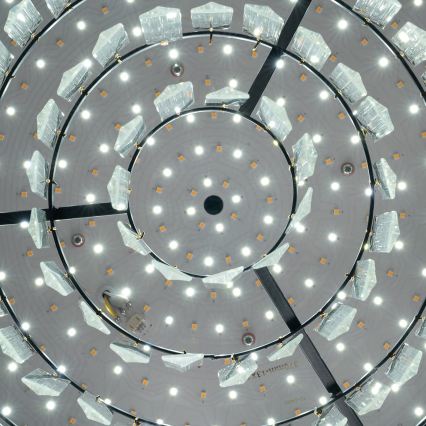 BRILAGI - LED Stmívatelné stropní svítidlo CROWN LED/41W/230V 3000-6000K pr. 48 cm černá + dálkové ovládání