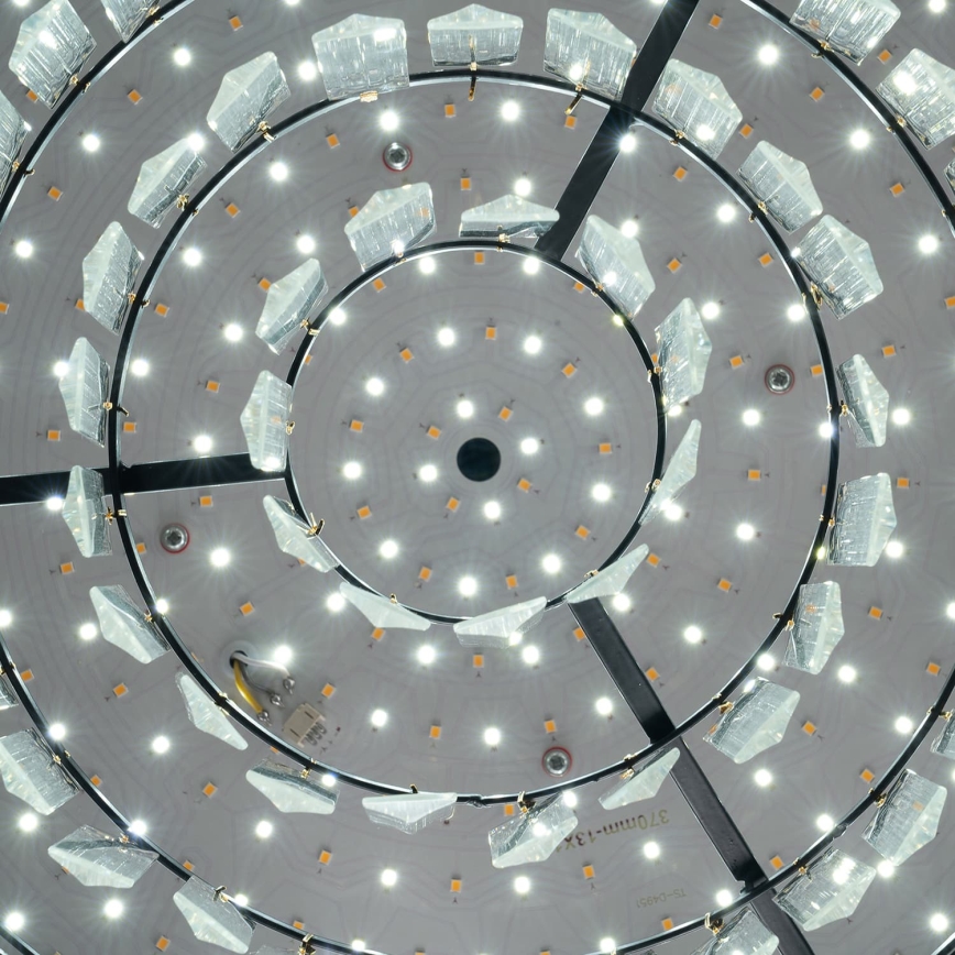 BRILAGI - LED Stmívatelné stropní svítidlo CROWN LED/41W/230V 3000-6000K pr. 48 cm černá + dálkové ovládání
