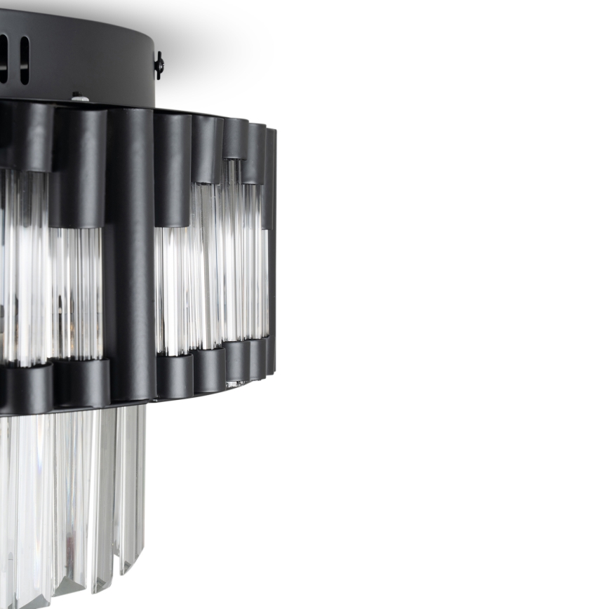 BRILAGI - LED Stmívatelné stropní svítidlo CROWN LED/41W/230V 3000-6000K pr. 48 cm černá + dálkové ovládání