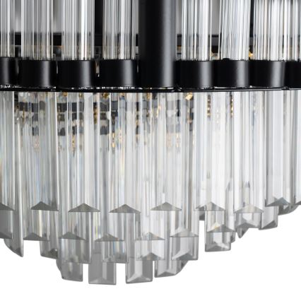 BRILAGI - LED Stmívatelné stropní svítidlo CROWN LED/41W/230V 3000-6000K pr. 48 cm černá + dálkové ovládání