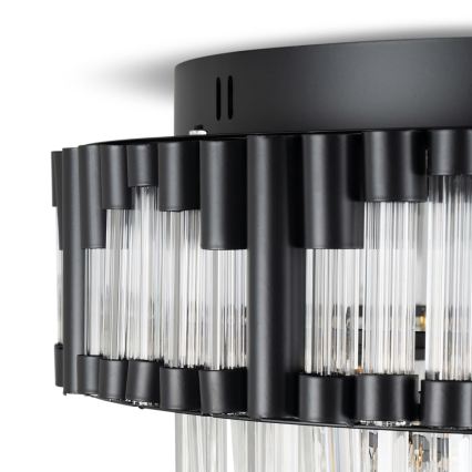 BRILAGI - LED Stmívatelné stropní svítidlo CROWN LED/41W/230V 3000-6000K pr. 48 cm černá + dálkové ovládání