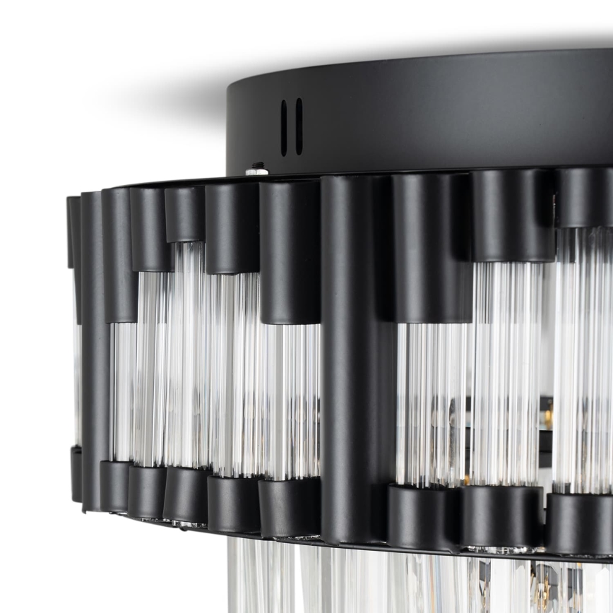 BRILAGI - LED Stmívatelné stropní svítidlo CROWN LED/41W/230V 3000-6000K pr. 48 cm černá + dálkové ovládání