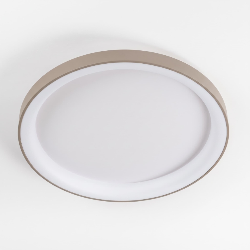 BRILAGI - LED Stmívatelné stropní svítidlo FALCON II LED/108W/230V 3000-6500K pr. 80 cm bílá/béžová + dálkové ovládání