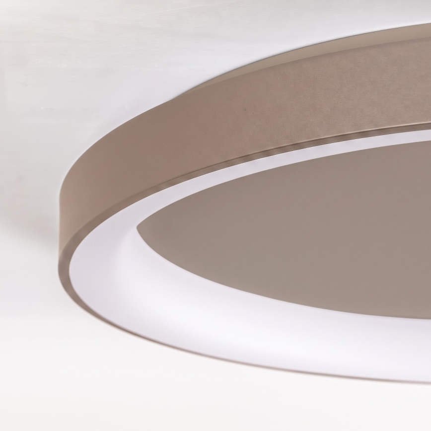 BRILAGI - LED Stmívatelné stropní svítidlo FALCON II LED/108W/230V 3000-6500K pr. 80 cm béžová + dálkové ovládání