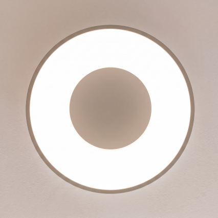BRILAGI - LED Stmívatelné stropní svítidlo FALCON II LED/67W/230V 3000-6500K pr. 40 cm béžová + dálkové ovládání