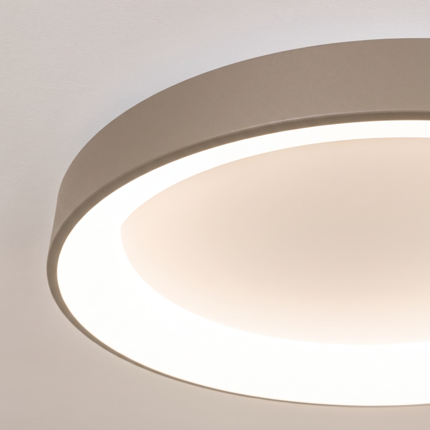 BRILAGI - LED Stmívatelné stropní svítidlo FALCON II LED/99W/230V 3000-6500K pr. 60 cm bílá/béžová + dálkové ovládání