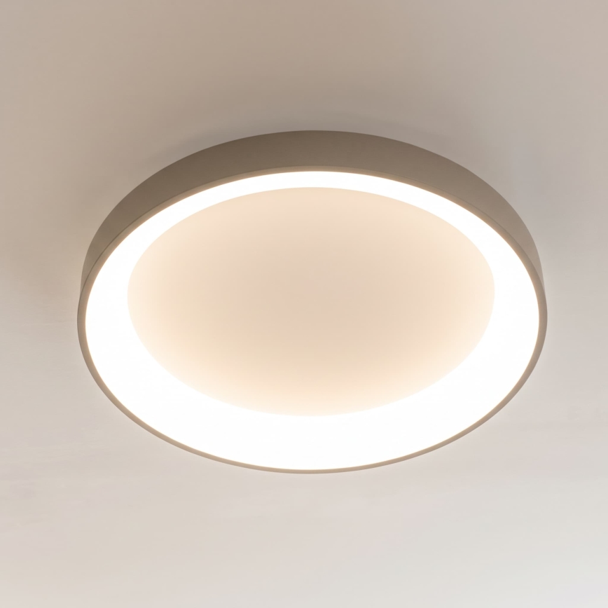 BRILAGI - LED Stmívatelné stropní svítidlo FALCON II LED/99W/230V 3000-6500K pr. 60 cm bílá/béžová + dálkové ovládání