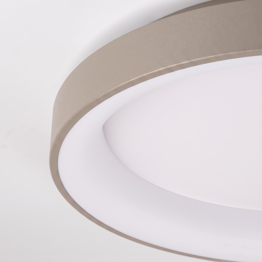 BRILAGI - LED Stmívatelné stropní svítidlo FALCON II LED/99W/230V 3000-6500K pr. 60 cm bílá/béžová + dálkové ovládání