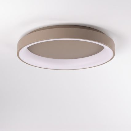 BRILAGI - LED Stmívatelné stropní svítidlo FALCON II LED/99W/230V 3000-6500K pr. 60 cm béžová + dálkové ovládání