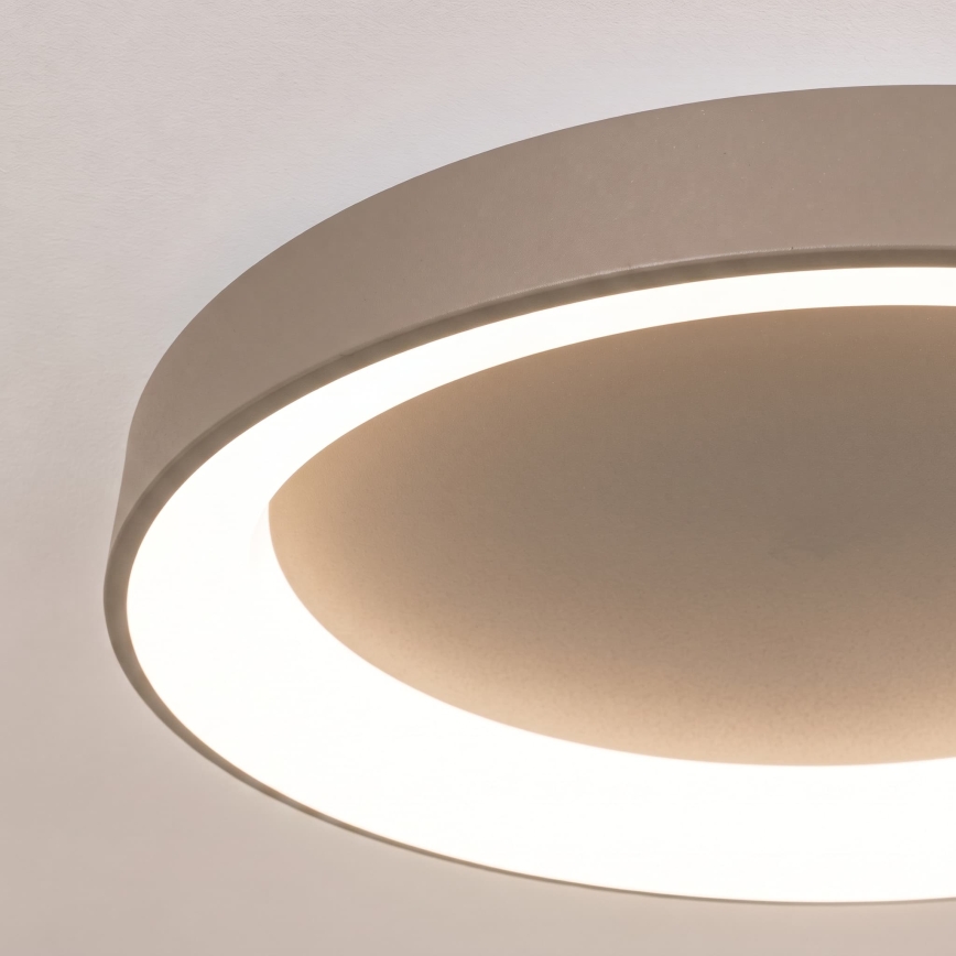 BRILAGI - LED Stmívatelné stropní svítidlo FALCON II LED/99W/230V 3000-6500K pr. 60 cm béžová + dálkové ovládání
