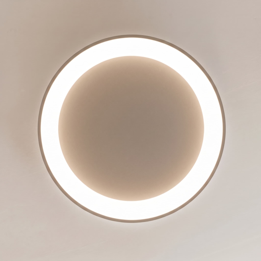 BRILAGI - LED Stmívatelné stropní svítidlo FALCON II LED/99W/230V 3000-6500K pr. 60 cm béžová + dálkové ovládání