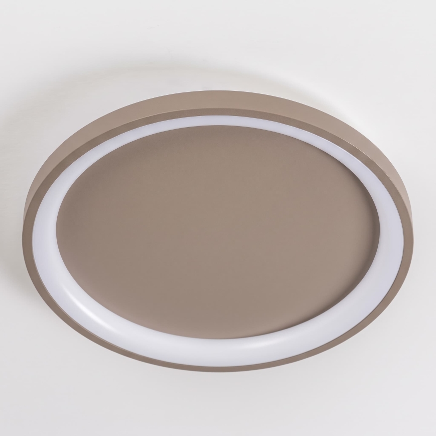 BRILAGI - LED Stmívatelné stropní svítidlo FALCON SLIM LED/42W/230V 3000-6500K pr. 50 cm béžová + dálkové ovládání