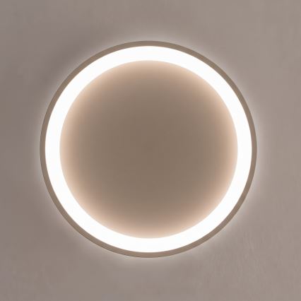 BRILAGI - LED Stmívatelné stropní svítidlo FALCON SLIM LED/42W/230V 3000-6500K pr. 50 cm béžová + dálkové ovládání