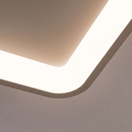 BRILAGI - LED Stmívatelné stropní svítidlo FALCON SLIM LED/50W/230V 3000-6500K 50x50 cm béžová + dálkové ovládání