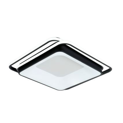 Brilagi - LED Stmívatelné stropní svítidlo FLARE LED/102W/230V 3000-6000K 50x50 cm černá + dálkové ovládání